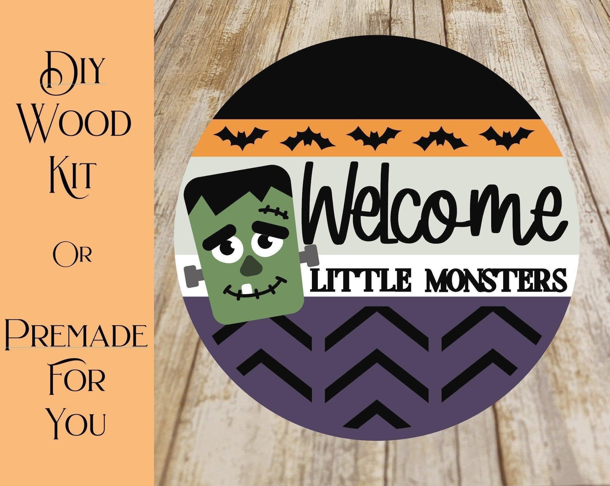 Welcome Little Monsters - RusticFarmhouseDecor