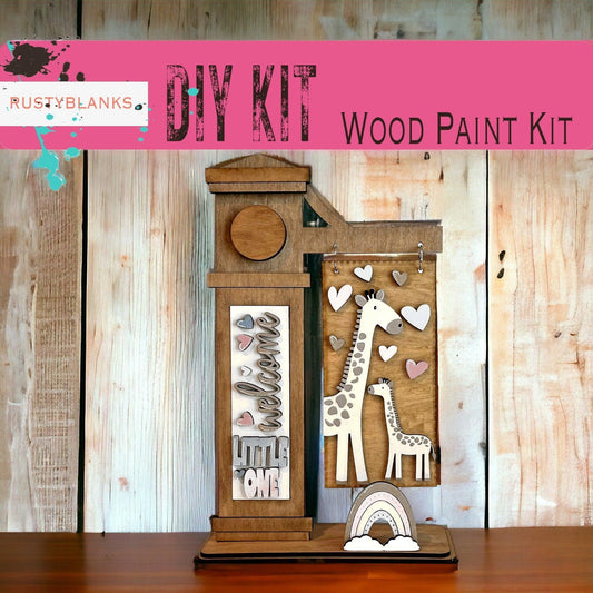 Welcome Little One Inserts for Mini Interchangeable Post - RusticFarmhouseDecor