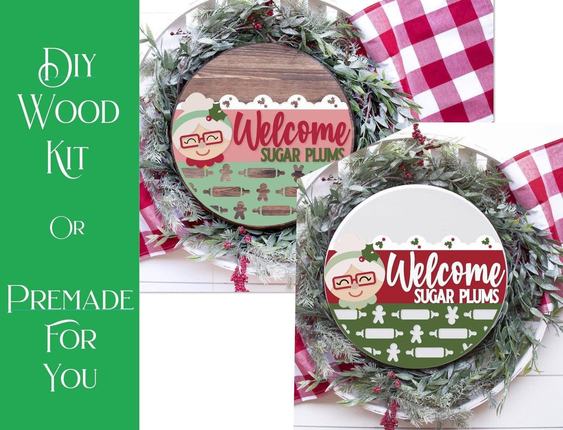 Welcome Sugar Plums - RusticFarmhouseDecor