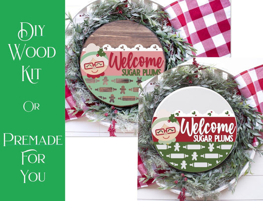 Welcome Sugar Plums - RusticFarmhouseDecor