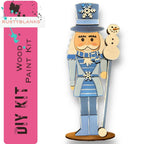 Winter Standing Nutcracker Shelf Sitter Decor DIY - RusticFarmhouseDecor