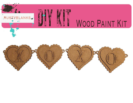 XOXO Valentine's Day Banner - RusticFarmhouseDecor